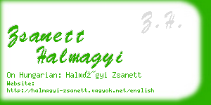 zsanett halmagyi business card